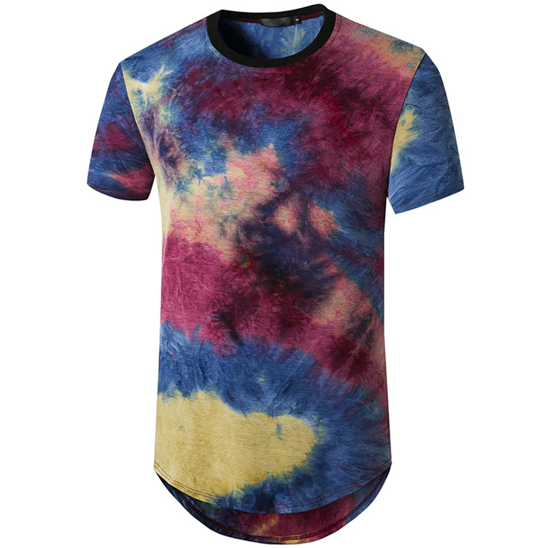 Tie Dyed Half Sleeve T-Shirt